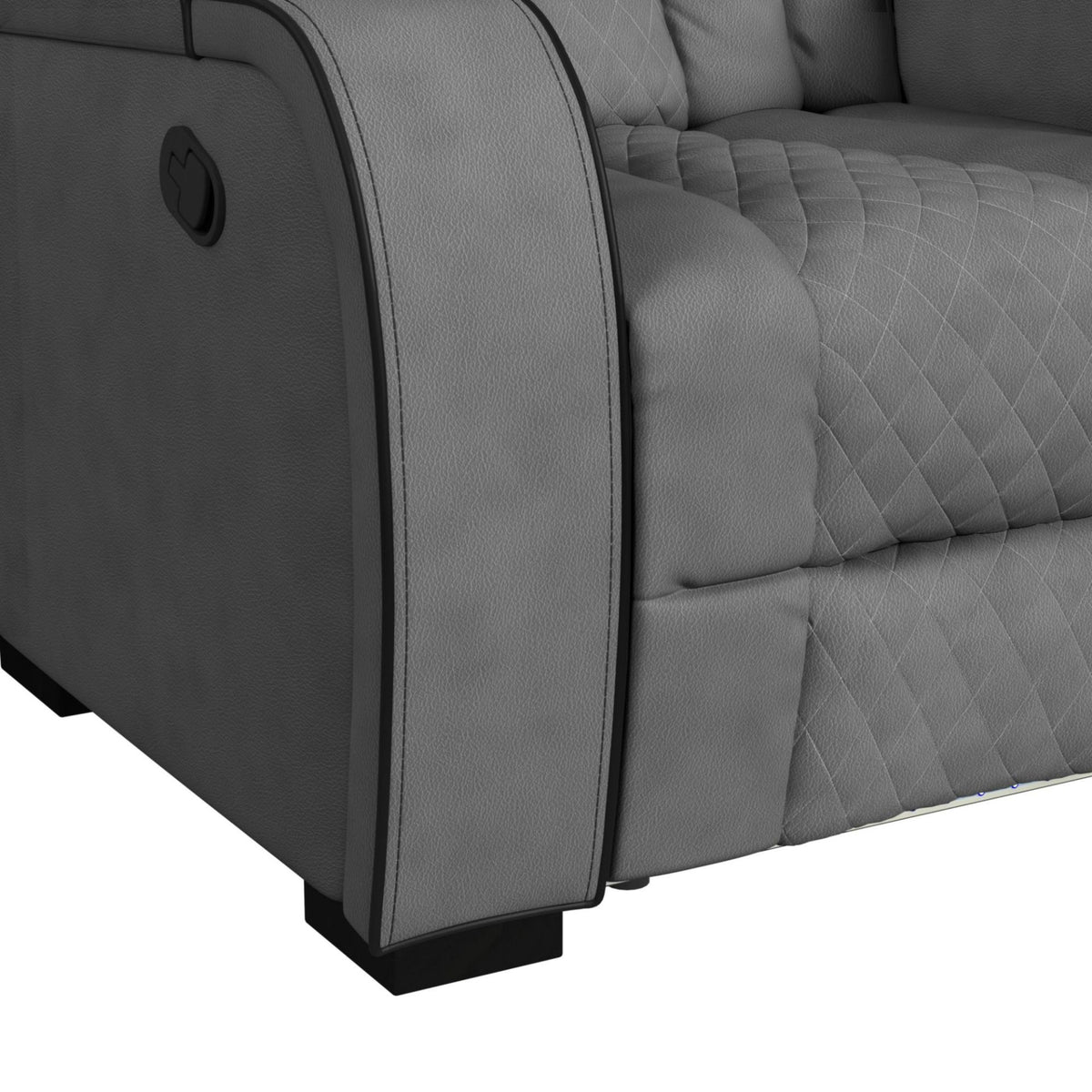 Branon Simba Slate Recliner
