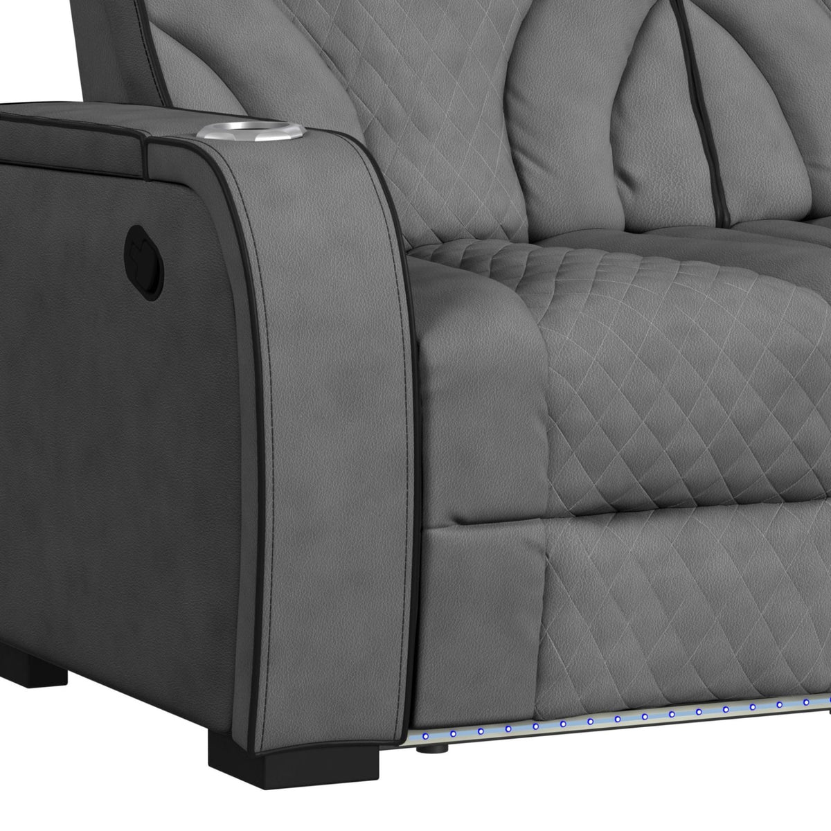 Branson Simba Slate Sofa