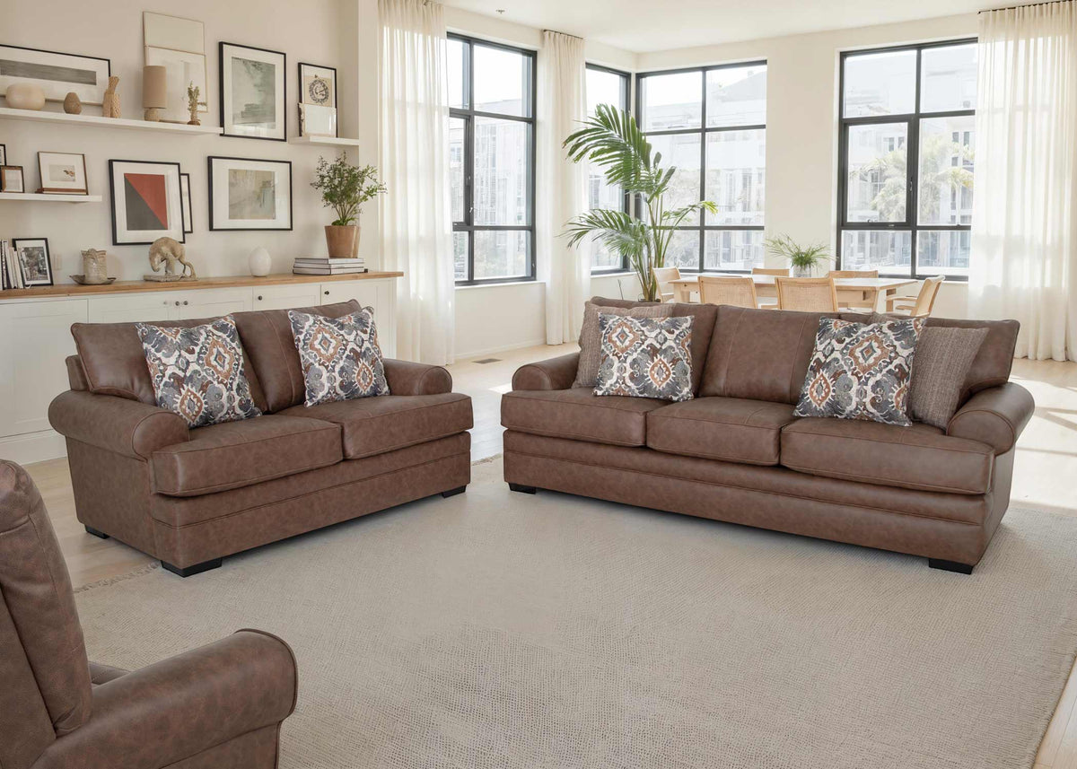 LUCAS BROWN SOFA