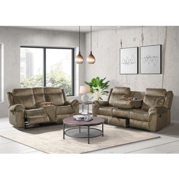 SERENA BROWN SOFA