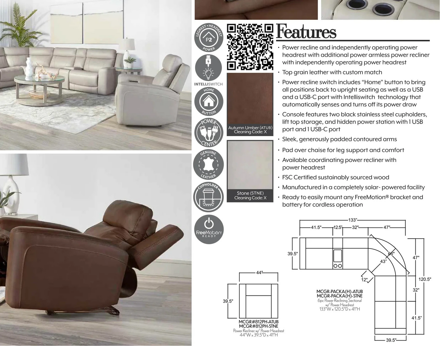 Carter 6pc. Sectional