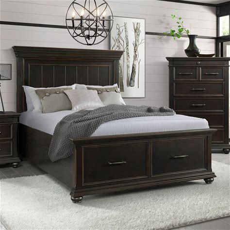 Slade Black King Bed