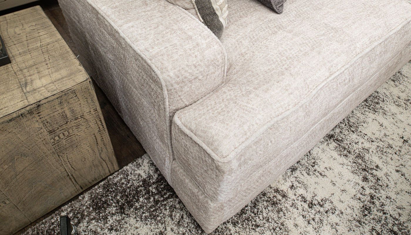 PARIS CREAM OTTOMAN