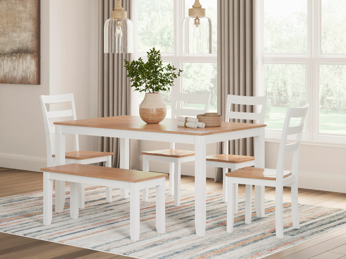 GAVIN 6PC DINING ROOM TABLE SET NW