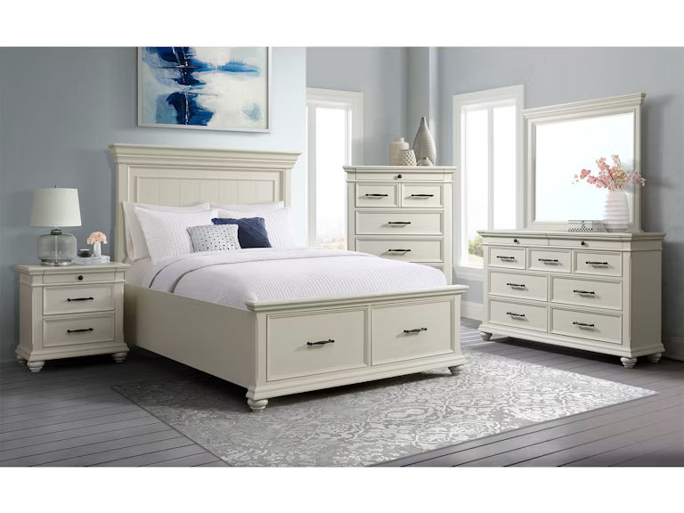 SLADE ANTIQUE WHITE CHEST
