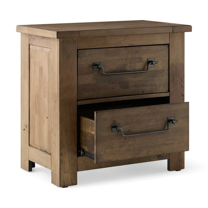 MILES NIGHTSTAND GREY USB