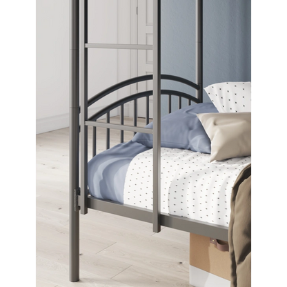 LACY TWIN/TWIN BUNK BED W/LADDER