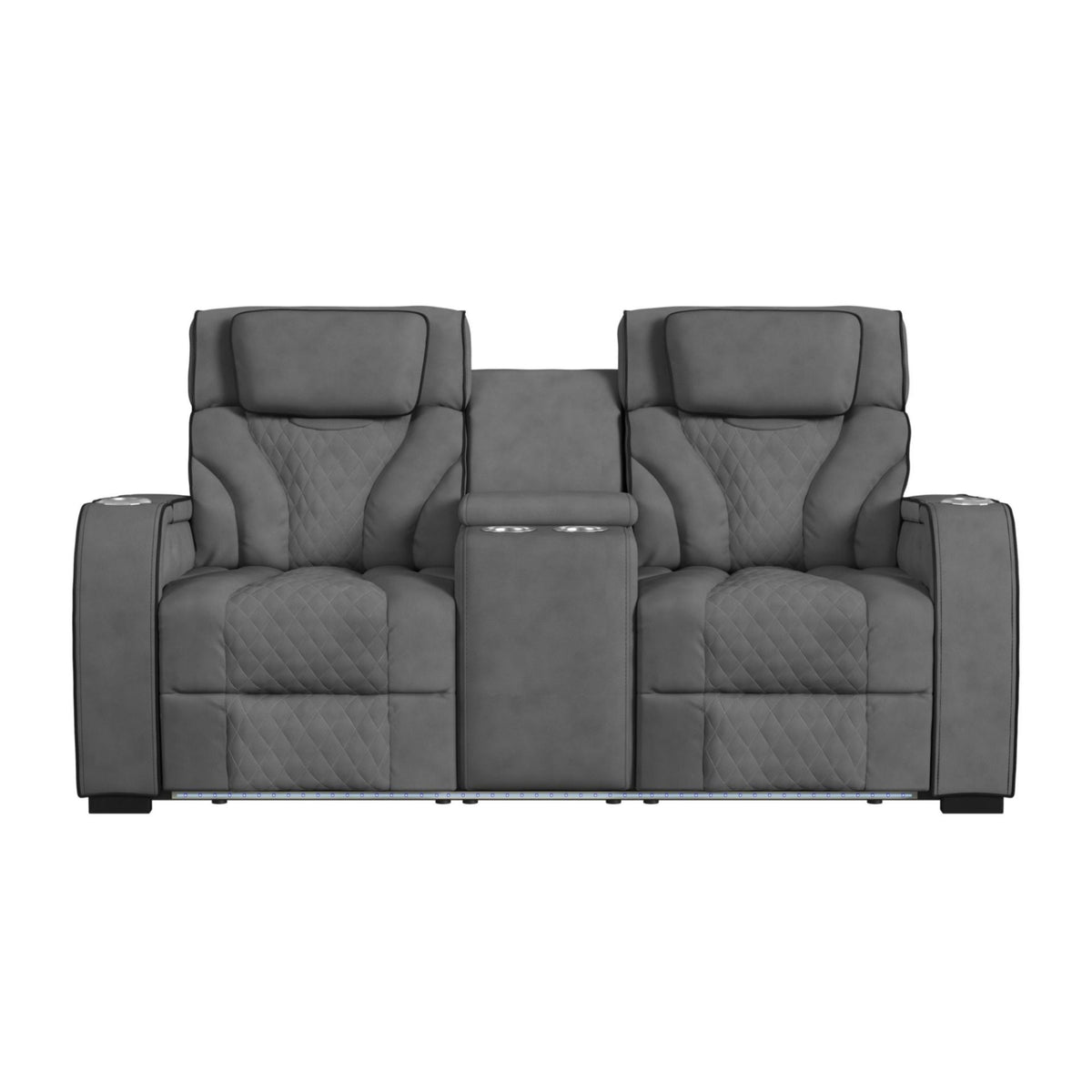 Branson Simba Slate Loveseat