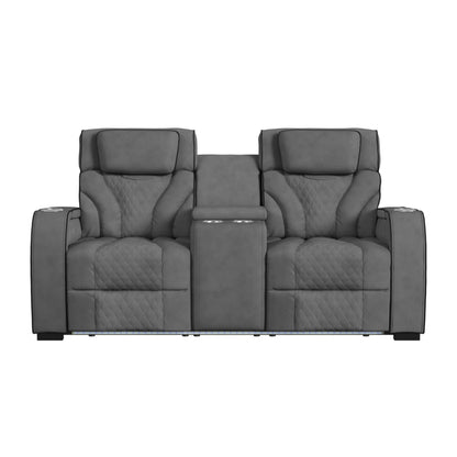 Branson Simba Slate Loveseat