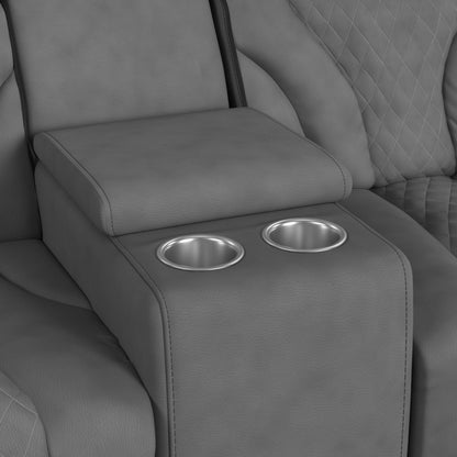 Branson Simba Slate Loveseat