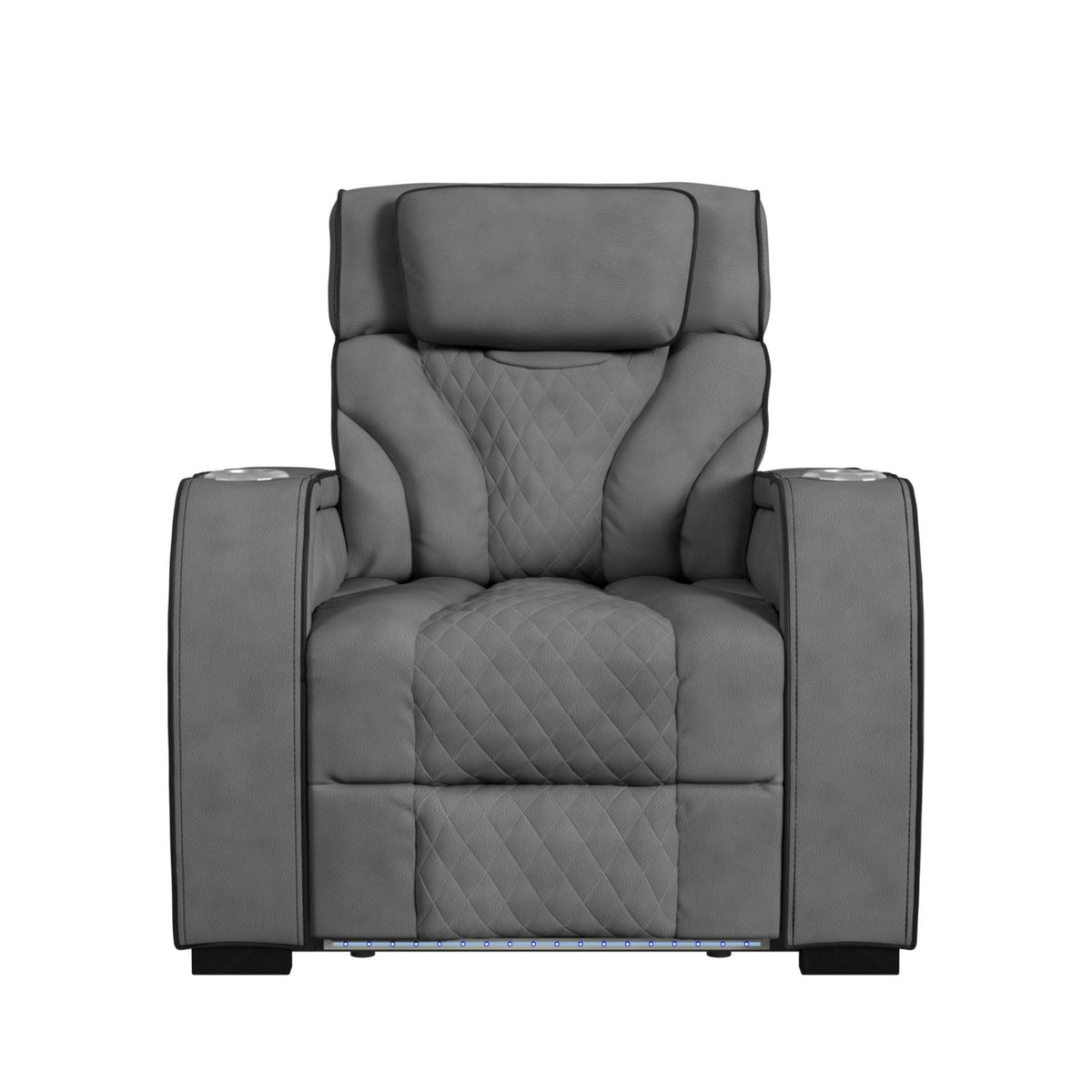 Branon Simba Slate Recliner