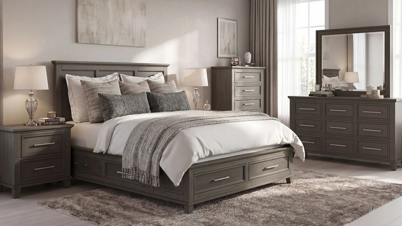 CALEB MIRROR GREY