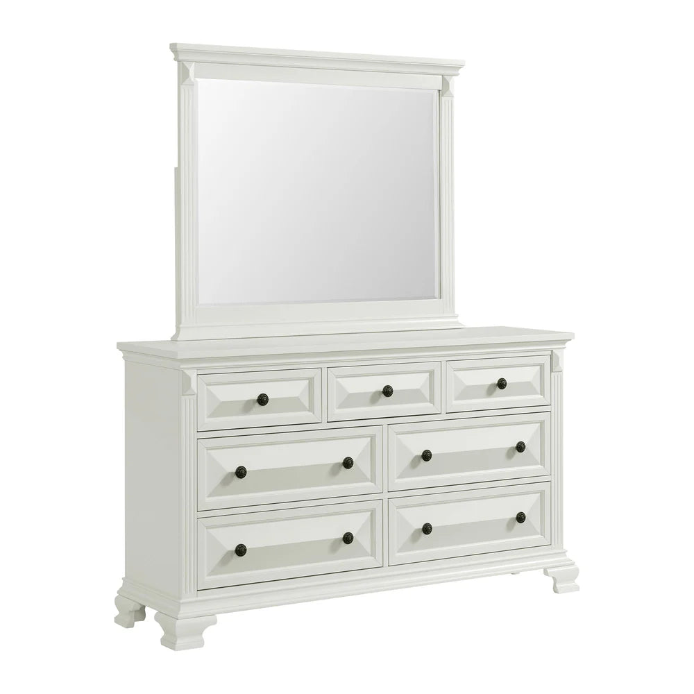 BRIANNA MIRROR WHITE