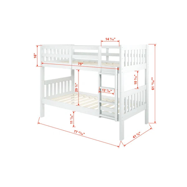 AUSTIN TWIN/TWIN HDBD&FB WHITE(1/3)