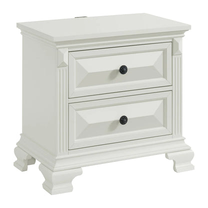 Brianna White Queen Set