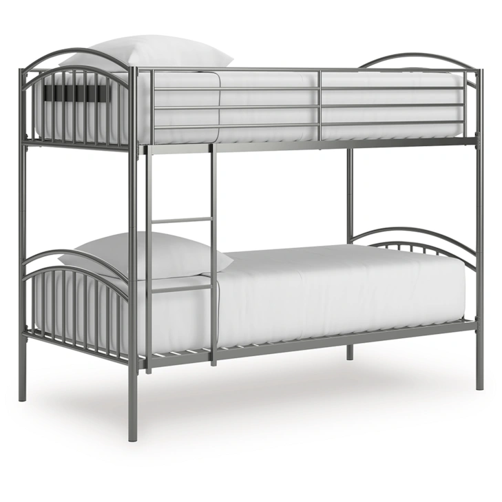 LACY TWIN/TWIN BUNK BED W/LADDER