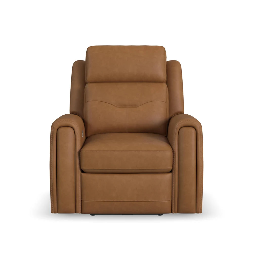 Foster P5 Brown Leather Recliner