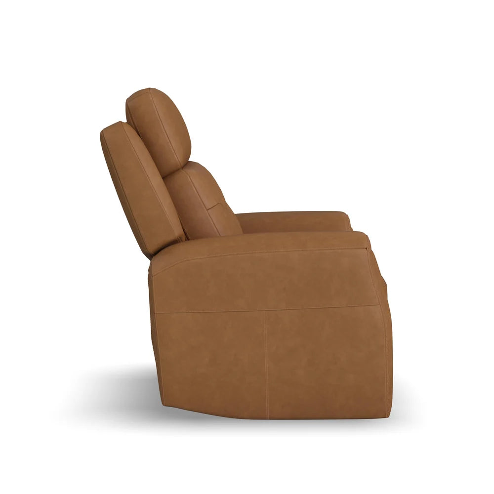 Foster P5 Brown Leather Recliner