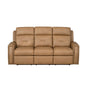Foster P5 Brown Leather Sofa