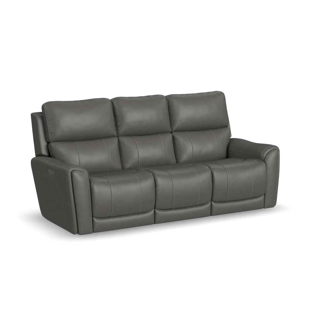 CHLOE SMOKE PWR SOFA W/ CON