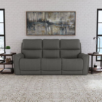 CHLOE SMOKE PWR SOFA W/ CON