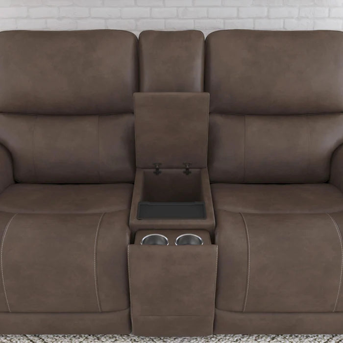 CHLOE CAPPUCCINO PWR LOVESEAT
