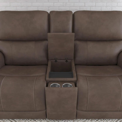 Chloe Cappuccino Sofa & Loveseat