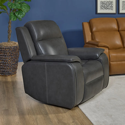 Zoey P5 Iron Leather Recliner