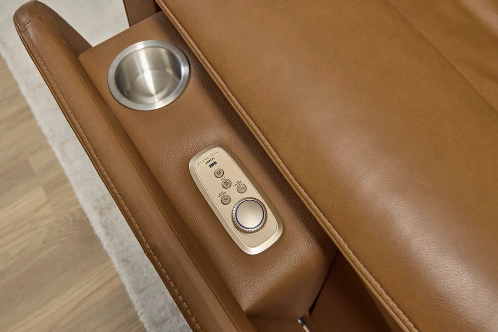 Zoey P5 Camel Leather Sofa