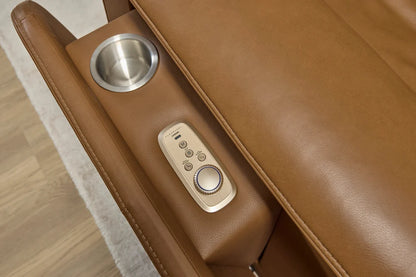Zoey P5 Camel Leather Sofa