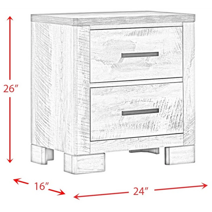 MICAH TWO TONE NIGHTSTAND