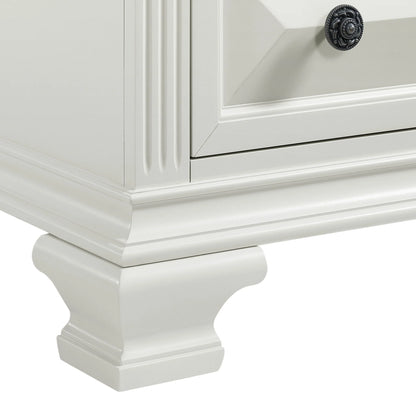 BRIANNA 7-DRAWER DRESSER WHITE
