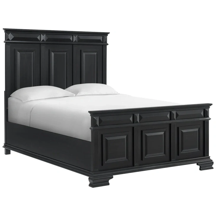 Brianna Black King Bed