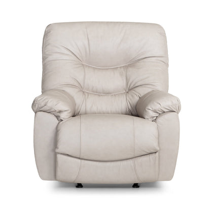 TRINITY TAUPE LEATHER RECLINER