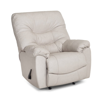 TRINITY TAUPE LEATHER RECLINER