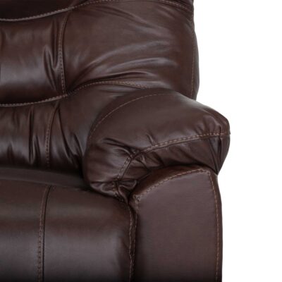 TRINITY BROWN LEATHER RECLINER