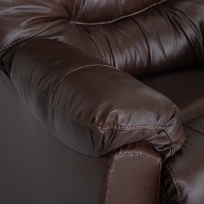 TRINITY BROWN LEATHER RECLINER