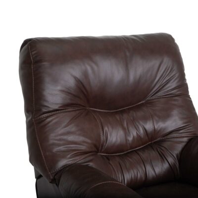 TRINITY BROWN LEATHER RECLINER