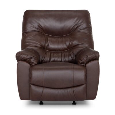 TRINITY BROWN LEATHER RECLINER