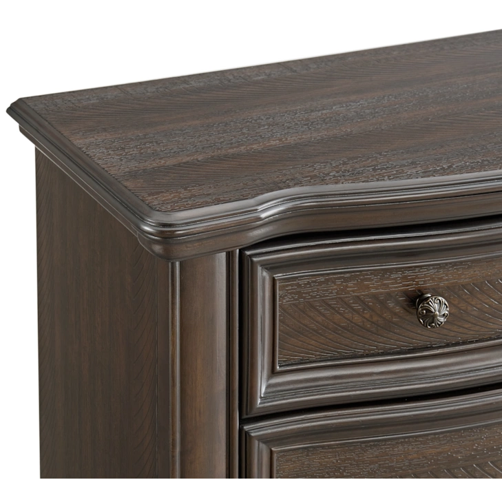 BARRETT 7 DRAWER DRESSER MAHOGANY