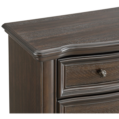 BARRETT 7 DRAWER DRESSER MAHOGANY