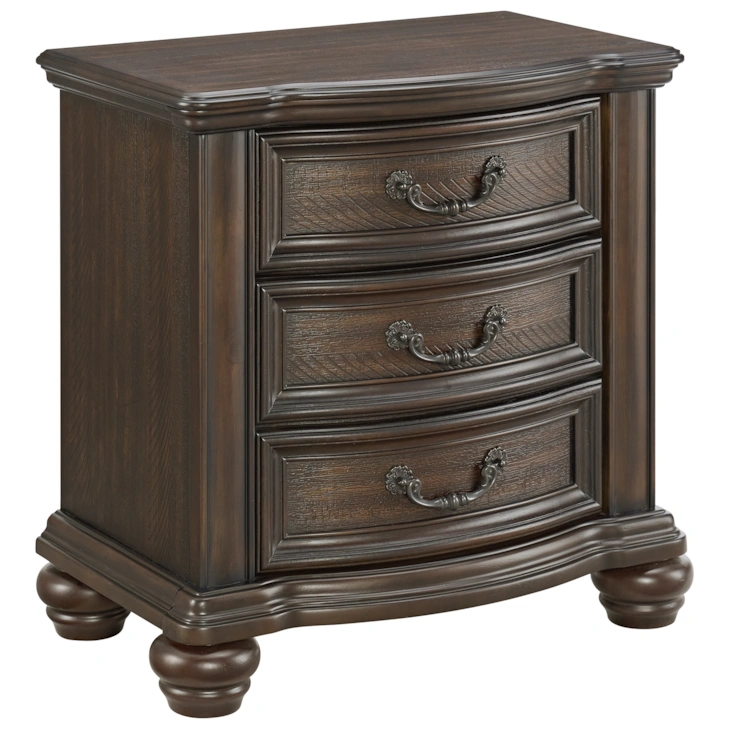 BARRETT NIGHTSTAND IN MAHOGANY