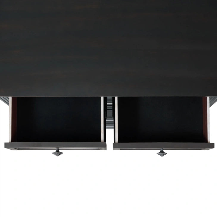 BRIANNA 6-DRAWER CHEST BLACK