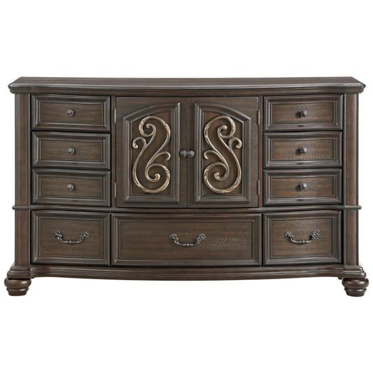 BARRETT 7 DRAWER DRESSER MAHOGANY