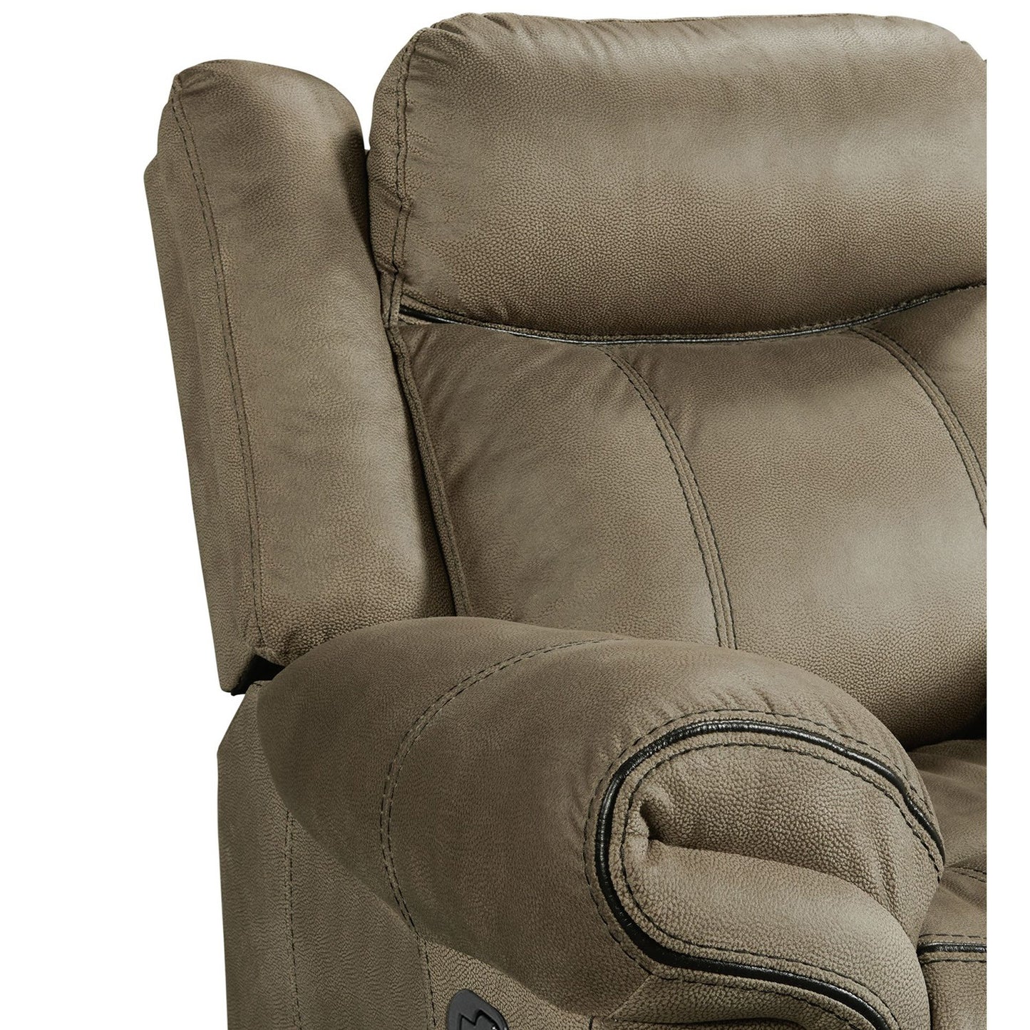 SERENA BROWN GLIDER RECLINER