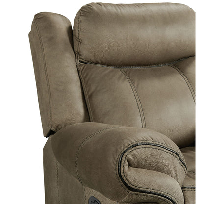 SERENA BROWN GLIDER RECLINER