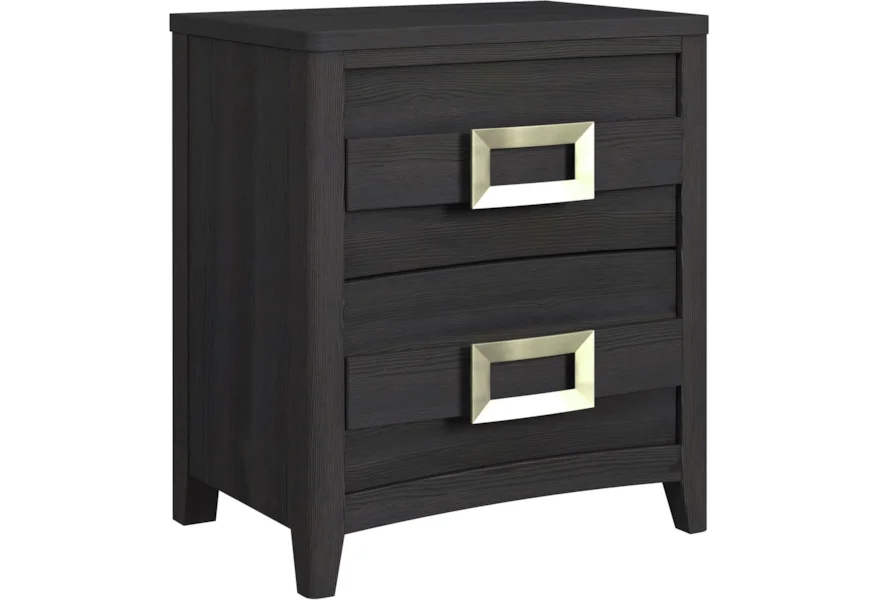 TOBY 2 DRAWER NIGHSTAND