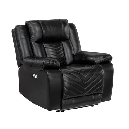 OWEN BLACK LT P1 RECLINER