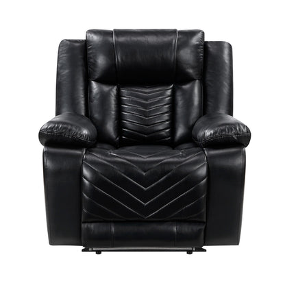 OWEN BLACK LT P1 RECLINER