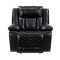 OWEN BLACK LT P1 RECLINER